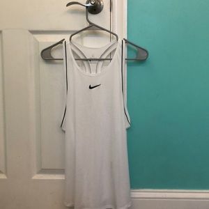 White Womens Nike Tank